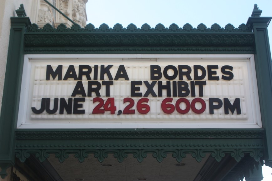 Coleman Theatre Marquee