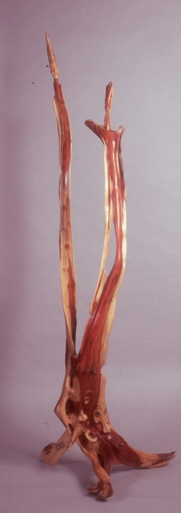 Splendor of an African Morning Bloodwood H77" W26" D33"
