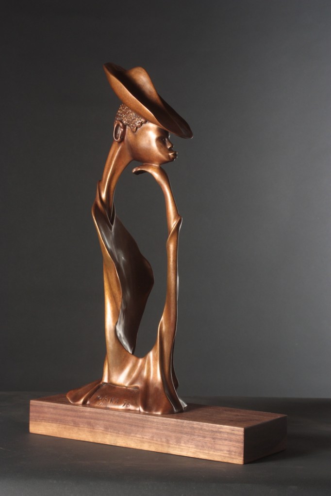 The Thinker Bronze 2/9 H22" W6" D9"